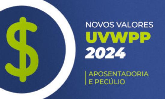Novos valores UVWPP 2024